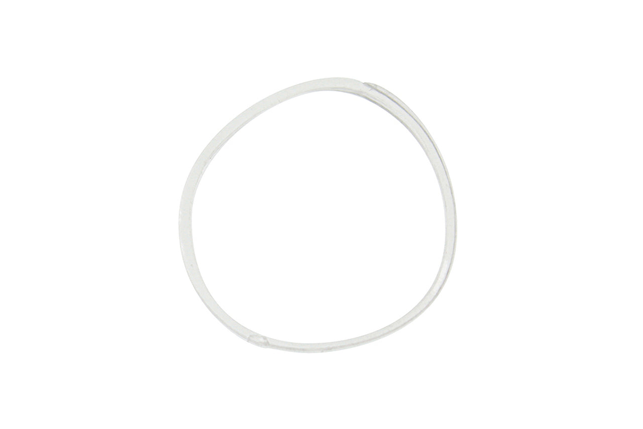 RUBBER ELÁSTICOS GRANDES TRANSPARENTES 30UN