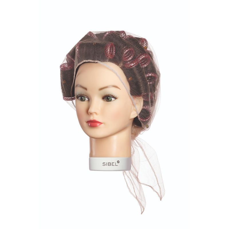 SIBEL REDE DE MISE TULLE CASTANHO