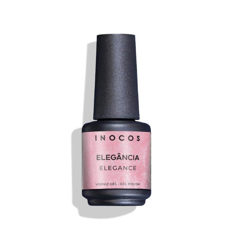 INOCOS VERNIZ GEL ELEGANCIA, 15 ML - ATITUDE ROSA GP480