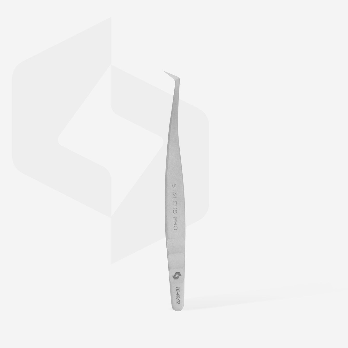 PINZAS PARA PESTAÑAS STALEKS PROFESSIONAL EXPERT 40 TIPO 12 (EN FORMA DE L, 65')