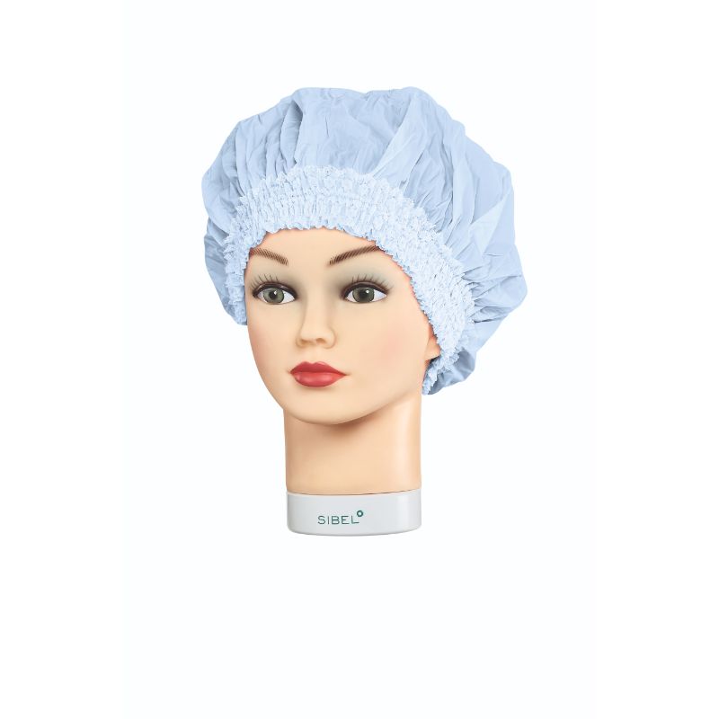 SIBEL TOUCA DE DUCHE FOLHO ELÁSTICO AZUL