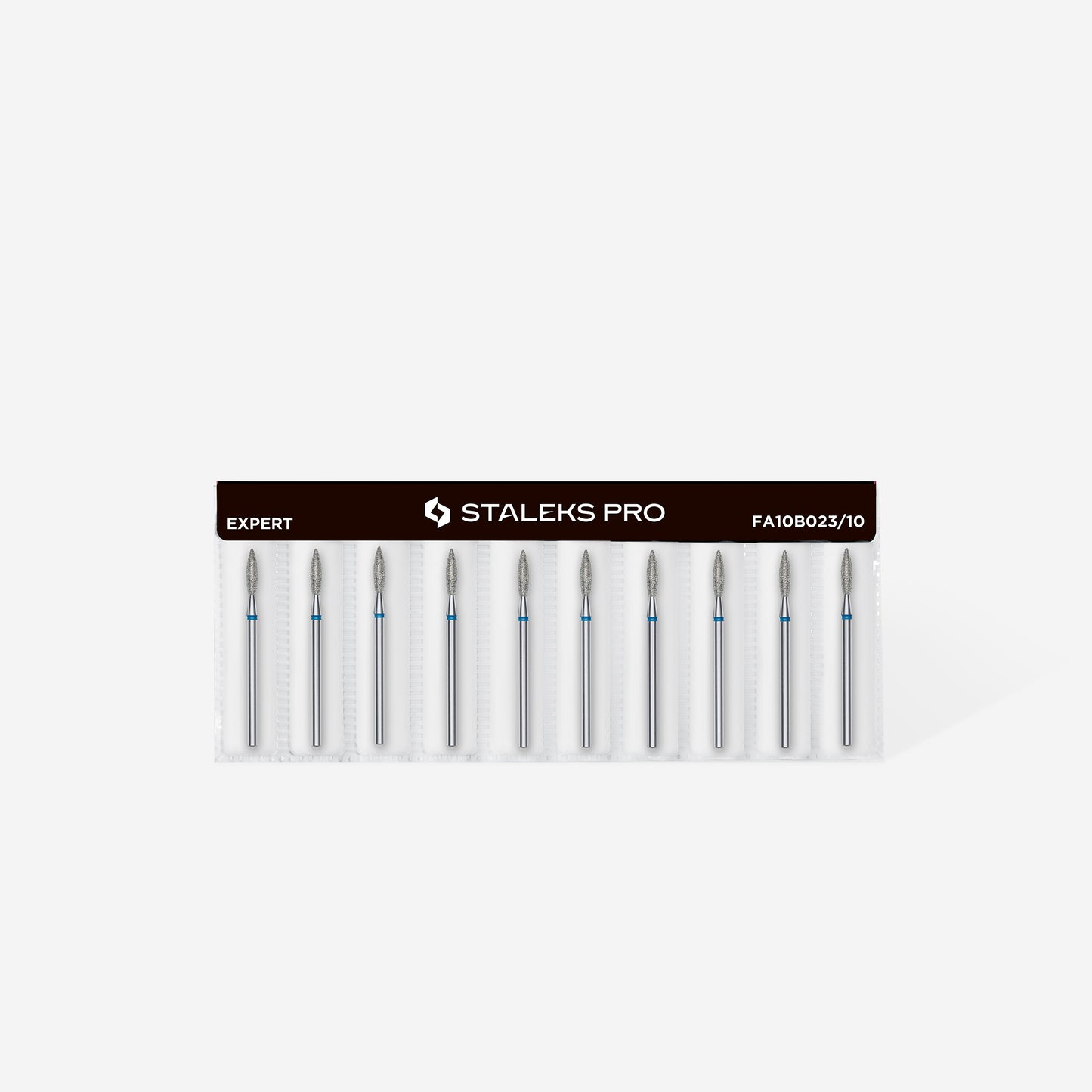 STALEKS BROCA DIAMANTE BIT FLAME BLUE EXPERT HEAD DIAMETRO 2,3 MM / WORKING PART 10 MM