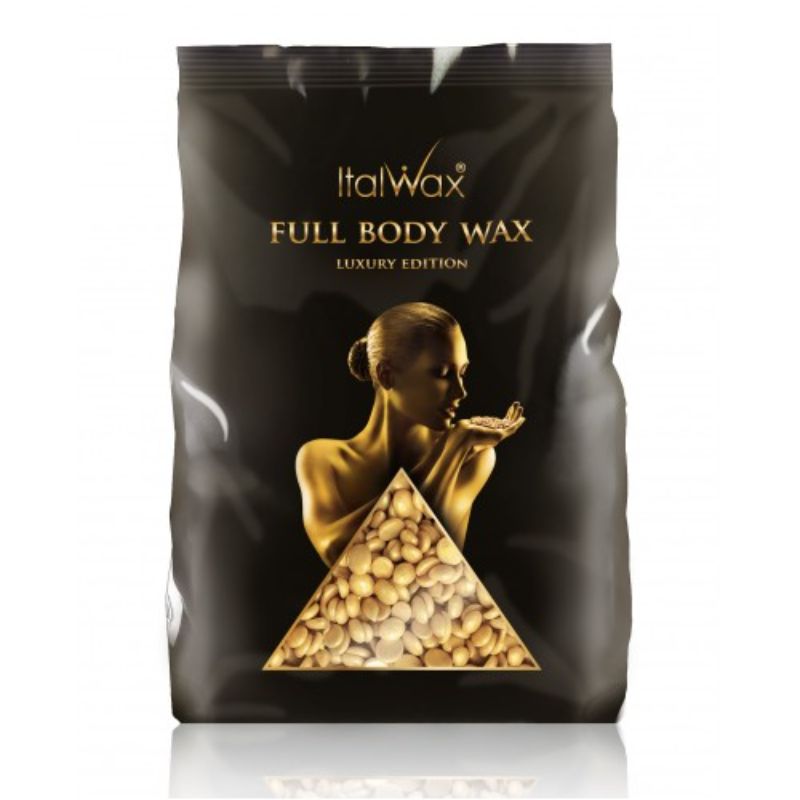 ITALWAX HOT FILM WAX FULL BODY FULL BODY WAX (GOLDEN) 1KG