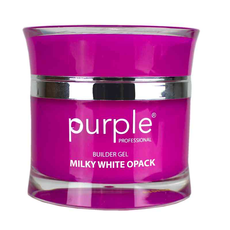 PURPLE GEL MILKY WHITE OPACK 100GR