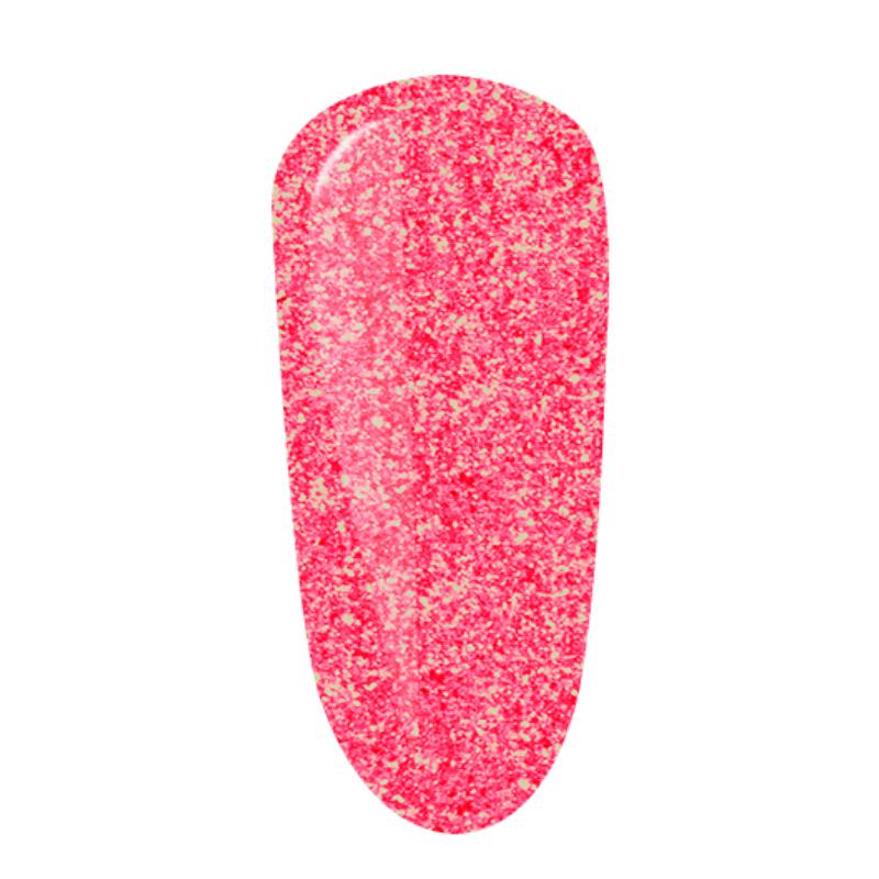 ESMALTE DE GEL CON BRILLO ELÉCTRICO CORAL PRECIOSO PÚRPURA 10ML
