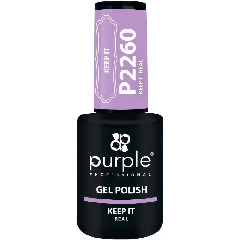PURPLE VERNIZ GEL KEEP IT REAL 10ML