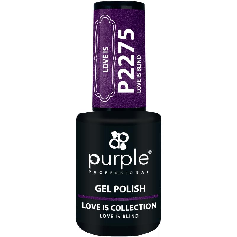 PURPLE VERNIZ GEL LOVE IS BLIND  10ML