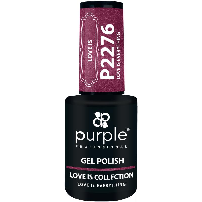 PURPLE VERNIZ GEL LOVE IS EVERYTHING 10ML