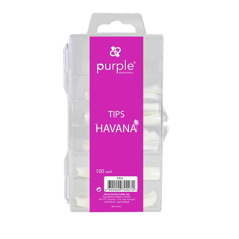 PURPLE TIPS HAVANA 100UN