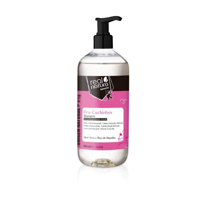 REAL NATURA SHAMPOO SEM SAL PRO-CACHINHOS 500ML