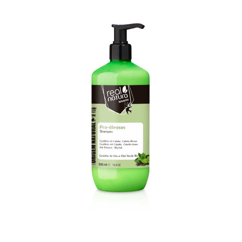 REAL NATURA SHAMPOO SEM SAL PRO-OLEOSOS 500ML