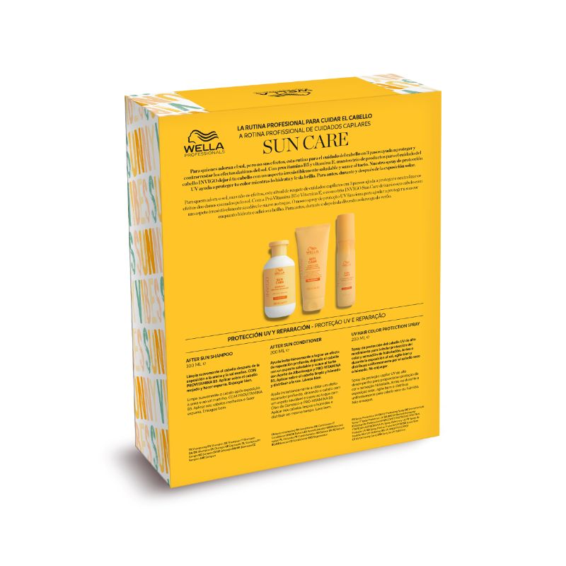 INVIGO SUN PACK CHAMPÚ+ACONDICIONADOR+SIN ENJUAGUE