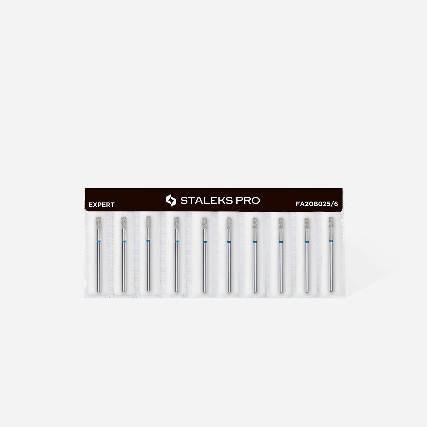 STALEKS BROCA DIAMANTE BIT CILINDRICA BLUE EXPERT HEAD DIAMETRO 2,5 MM / WORKING PART 6 MM