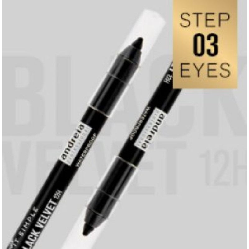 ANDREIA BLACK VELVET 12H - WATERPROOF EYELINER