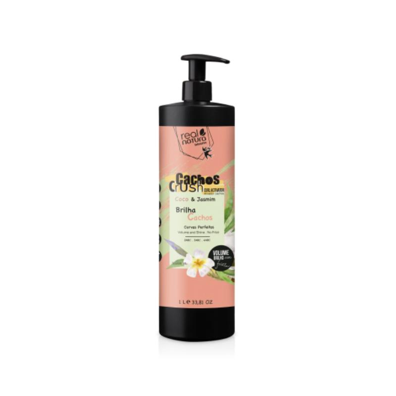 REAL NATURA CRUSH ACTIVADOR DE RIZOS DE COCO Y JAZMÍN 1LT