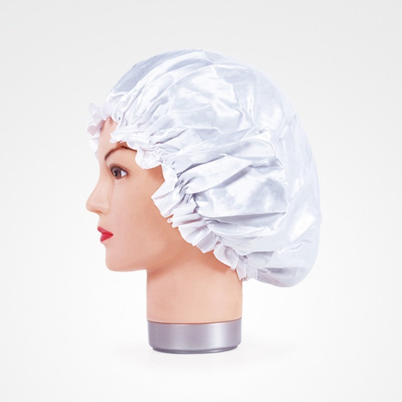 BIFULL GORRO DE SETIM ANTI-FRIZZ BRANCA SLEEPING THIN CAP