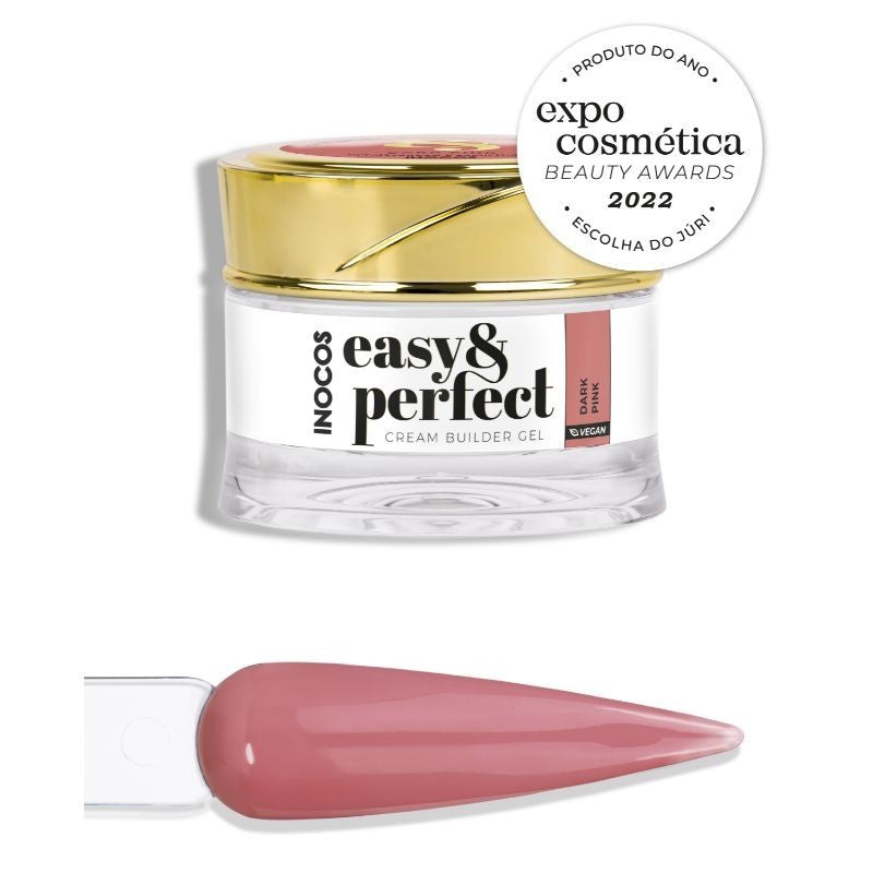 EASY & PERFECT CREAM BUILDER GEL DARK PINK 30GR