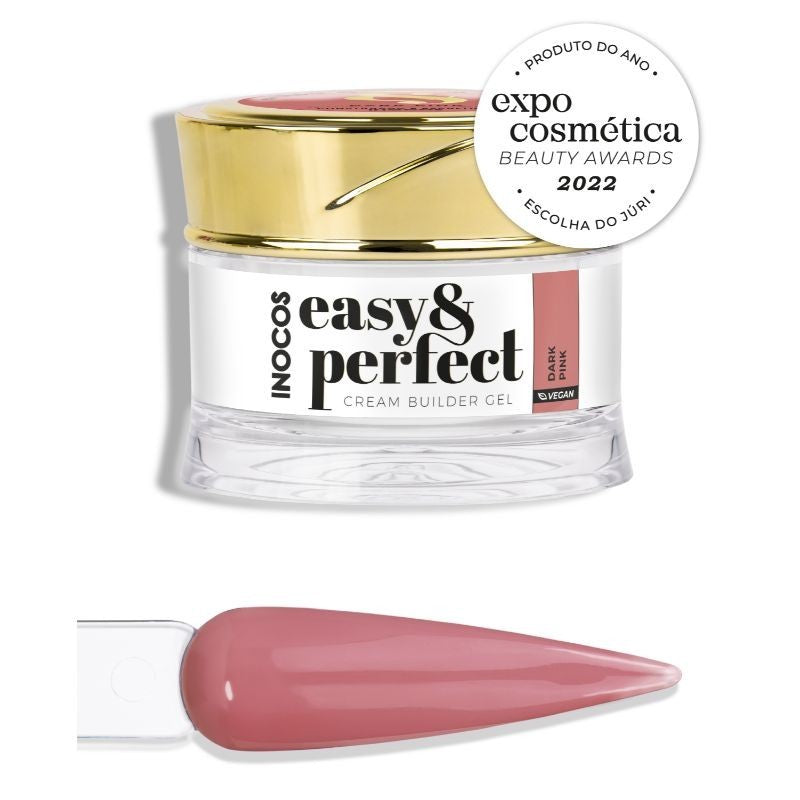 EASY & PERFECT CREAM BUILDER GEL DARK PINK 50GR