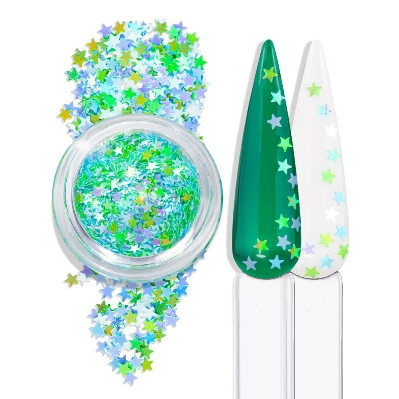 GLITTER FANTASIA MIX VERDE E AZUL 1GR