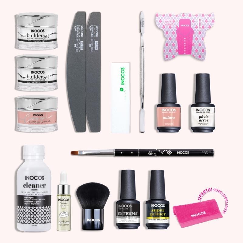 INOCOS KIT GEL DE CONSTRUÇÃO