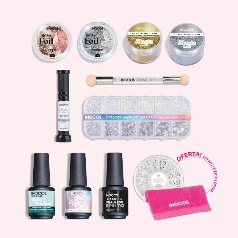 KIT DE ARTE DE UÑAS INOCOS PARA PRINCIPIANTES