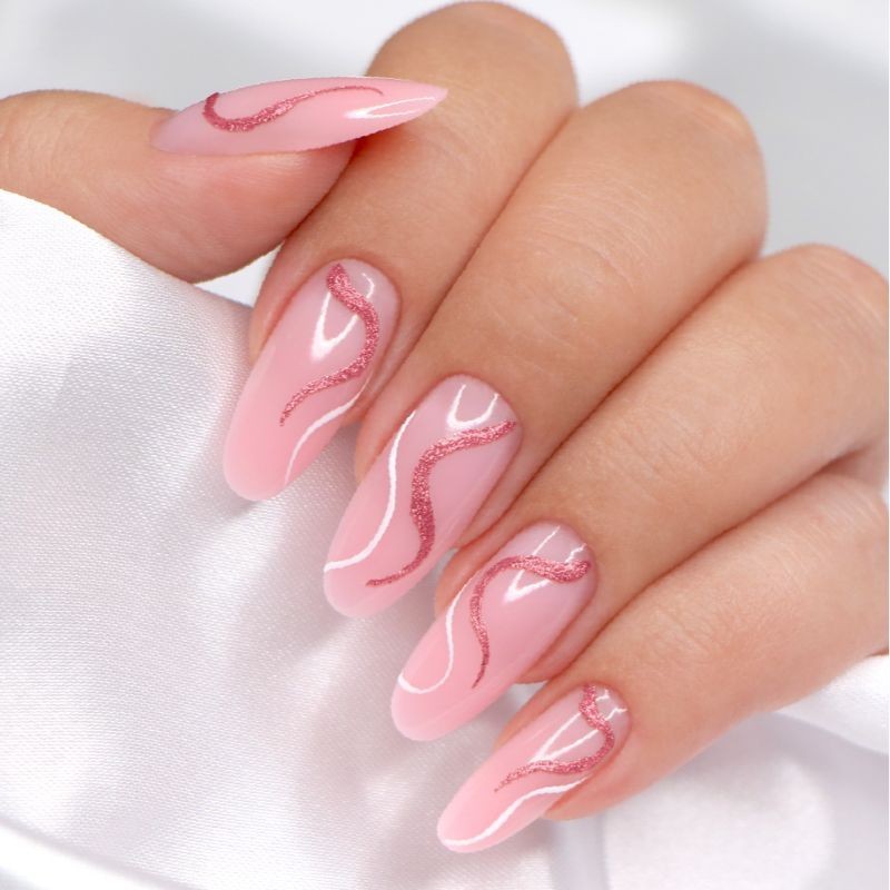 INOCOS NAIL LINER ROSA OURO 8ML