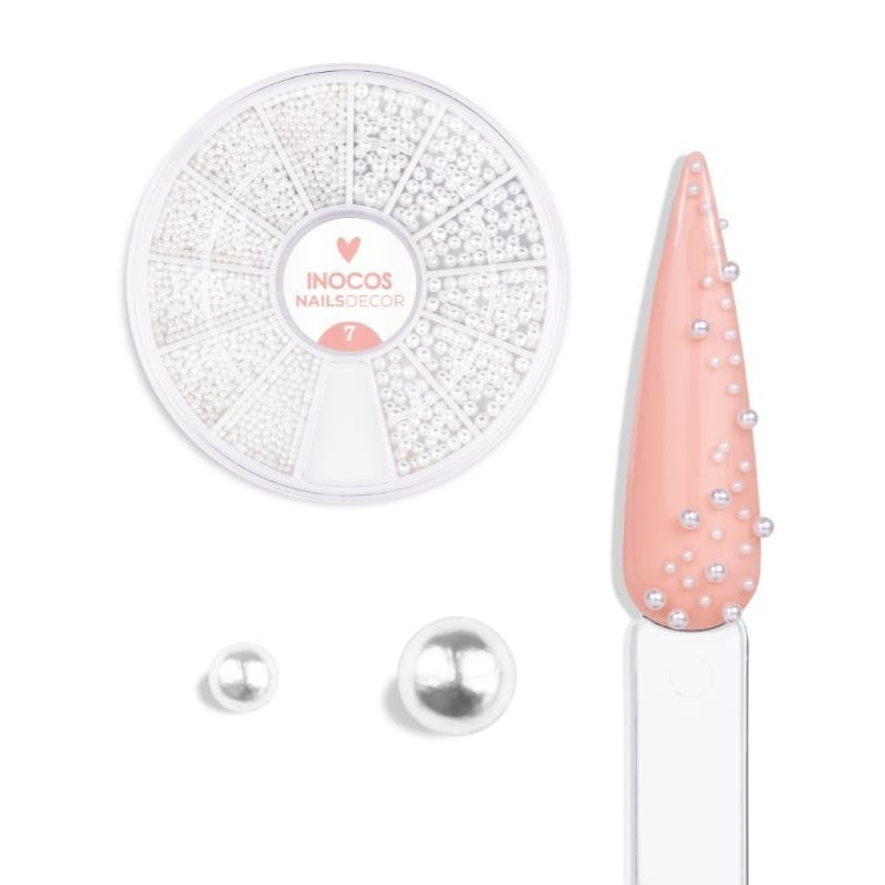 NAILS DECOR NR 7 PEARLS