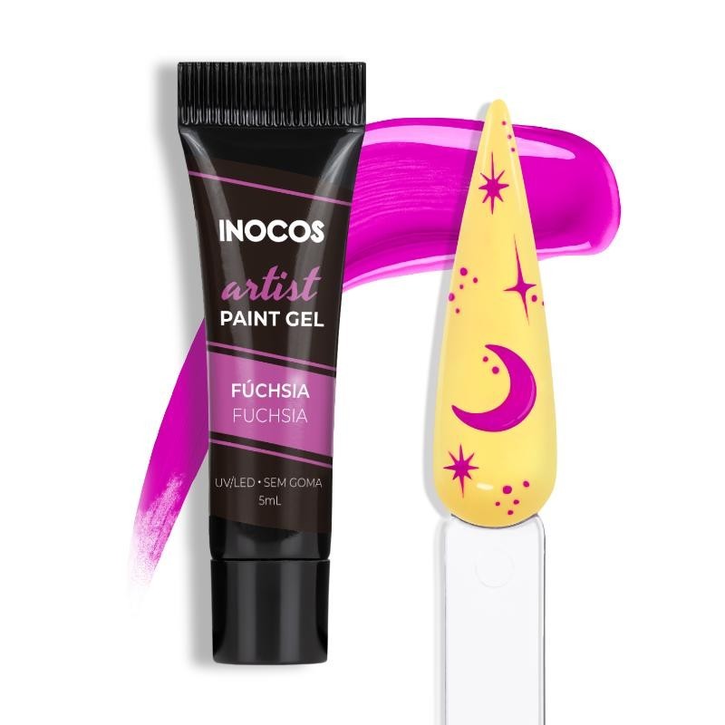 PAINT GEL ARTIST FUSCHIA 5ML