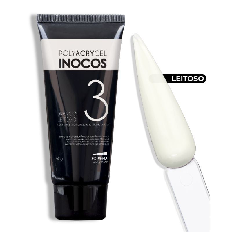 POLYACRYGEL BISNAGA BRANCO LEITOSO 60GR