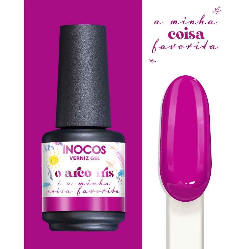 VERNIZ GEL ARCO ÍRIS É A MINHA COISA FAVORITA 15ML