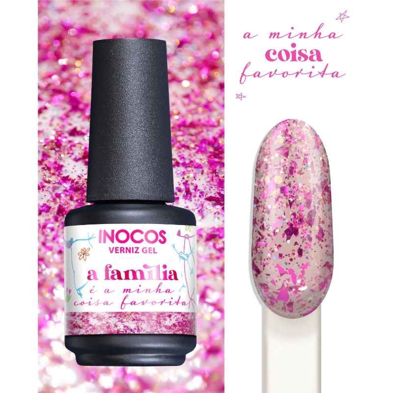 VERNIZ GEL FAMÍLIA É A MINHA COISA FAVORITA 15ML