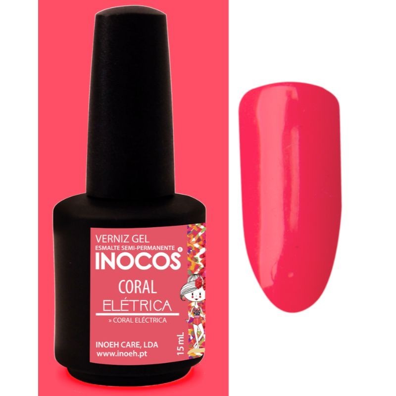 VERNIZ GEL MARIA CORAL ELÉTRICA 15ML