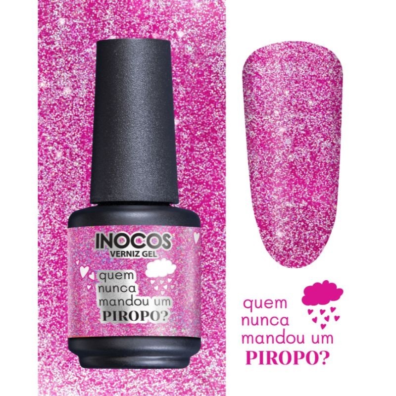 INOCOS VERNIZ GEL QUEM NUNCA MANDOU UM PIROPO 15ML