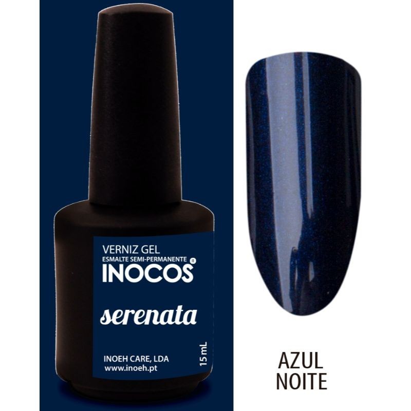 VERNIZ GEL SERENATA 15ML - AZUL NOITE