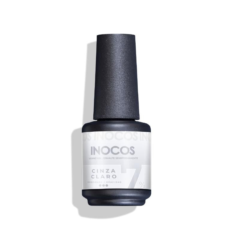 INOCOS VERNIZ GEL YM2 CINZA CLARO 7%, 15ML