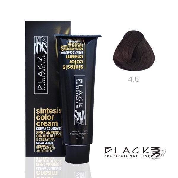 BLACK SINTESIS ARGAN TINTA S/ AMONIACO 4.6 - 100ML