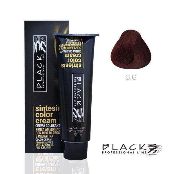 BLACK SINTESIS ARGAN TINTA S/ AMONIACO 6.6 - 100ML
