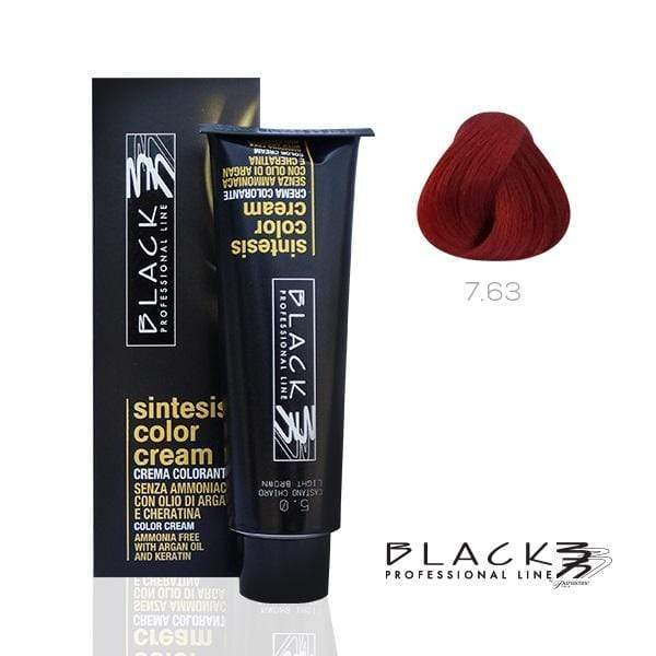 BLACK SINTESIS ARGAN TINTA S/ AMONIACO 7.63 - 100ML