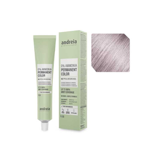 COLORACIÓN PERMANENTE ANDREIA 0% AMONÍACO 10.21 - 100ML