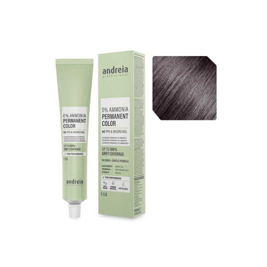 COLORACIÓN PERMANENTE ANDREIA 0% AMONÍACO 5.21 - 100ML