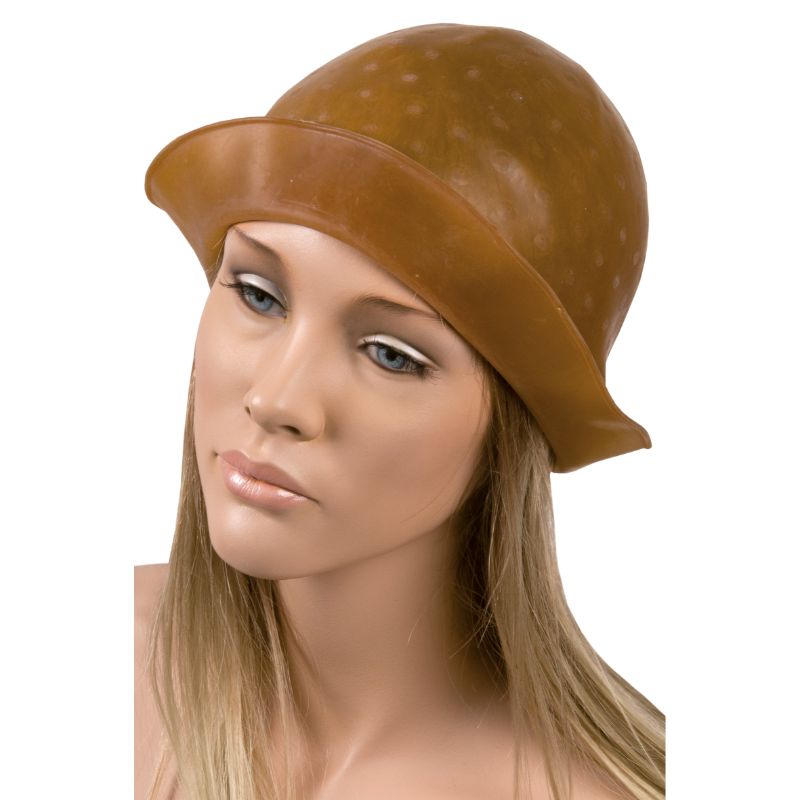 EUROSTIL TOUCA MADEIXAS CASTANHO BORRACHA                    