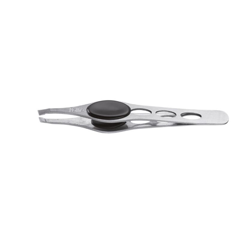 POLLIE PINÇA DEPILATÓRIA INOX  ANATÓMICA 10CM           