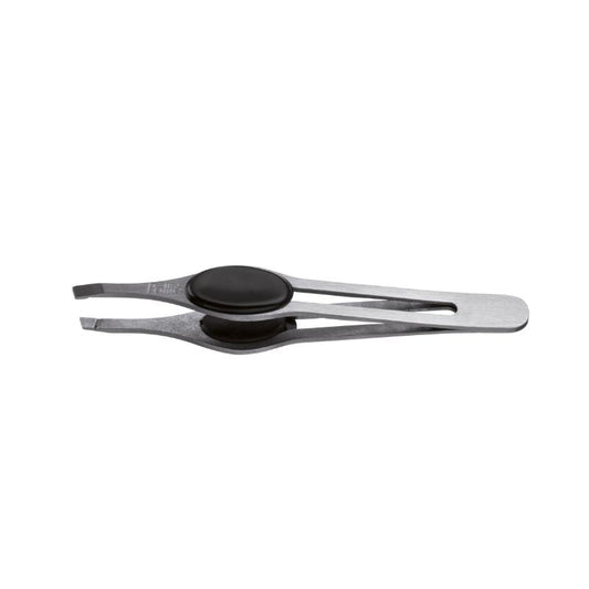 POLLIE PINÇA DEPILATÓRIA INOX ANATÓMICA OBLÍQUA 
