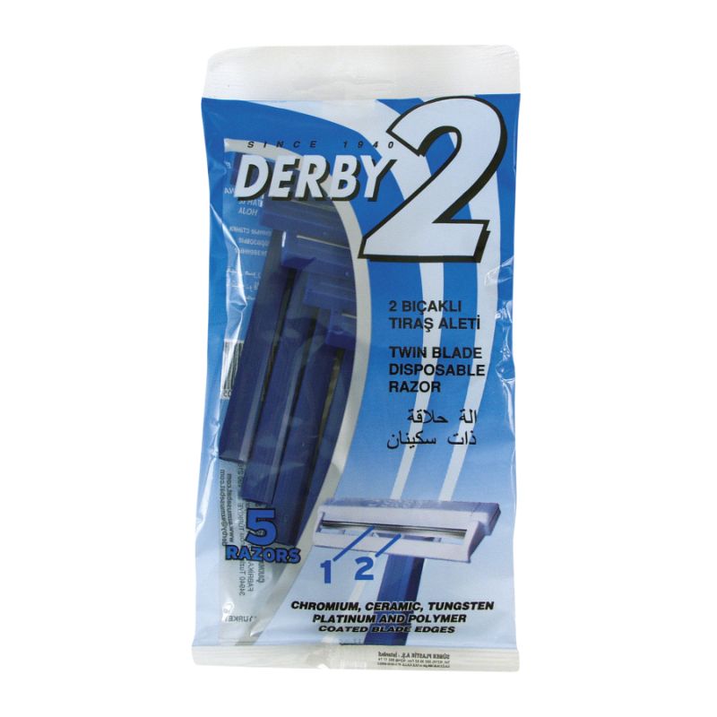 DERBY BOLSA 5 GILETES 2 LÂMINAS       
