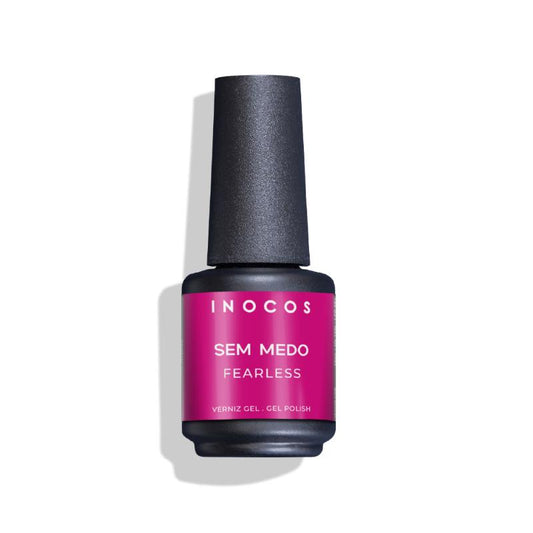 INOCOS VERNIZ GEL SEM MEDO, 15 ML - ATITUDE ROSA GP485