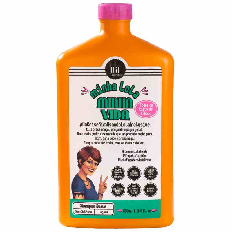LOLA MEU CACHO MINHA VIDA SHAMPOO 500ML