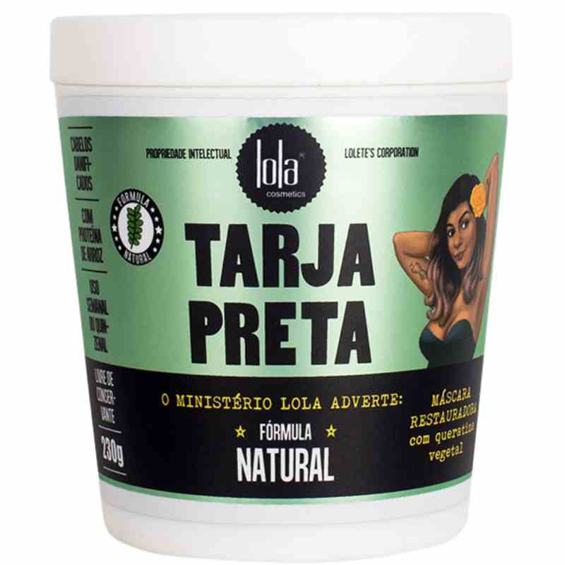 LOLA TARJA PRETA MÁSCARA RESTAURADORA 230GR