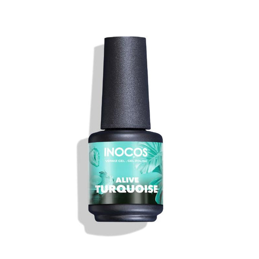 INOCOS VERNIZ GEL CF1 ALIVE TURQUOISE 15ML 