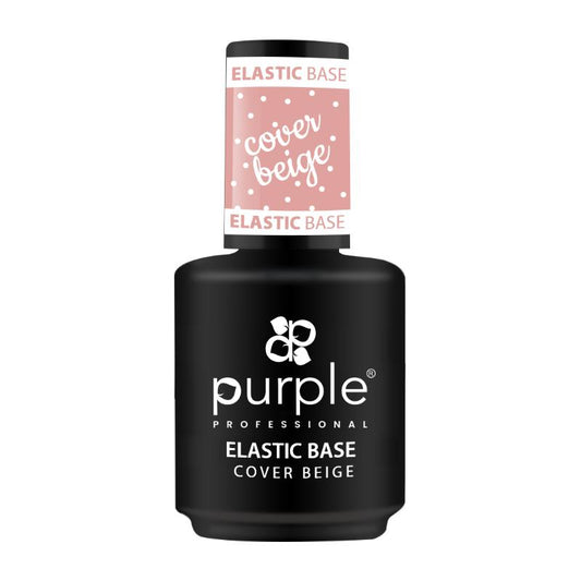 PURPLE QUEEM ELÁSTIC BASE COVER BEIGE  15ML