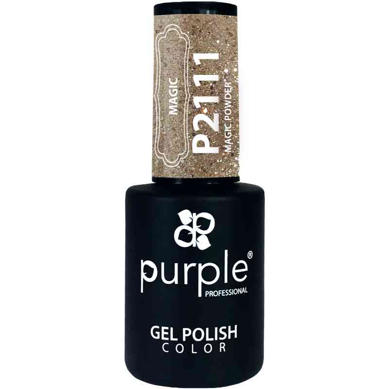 PURPLE VERNIZ GEL MAGIC POWDER 10ML